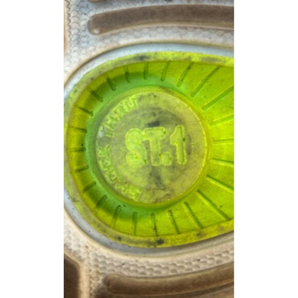 ECCO St.1 Lite Mens 13 Wild Dove Gray "YAK Leather" Mid Cut Sock Sneaker *READ - Picture 15 of 16